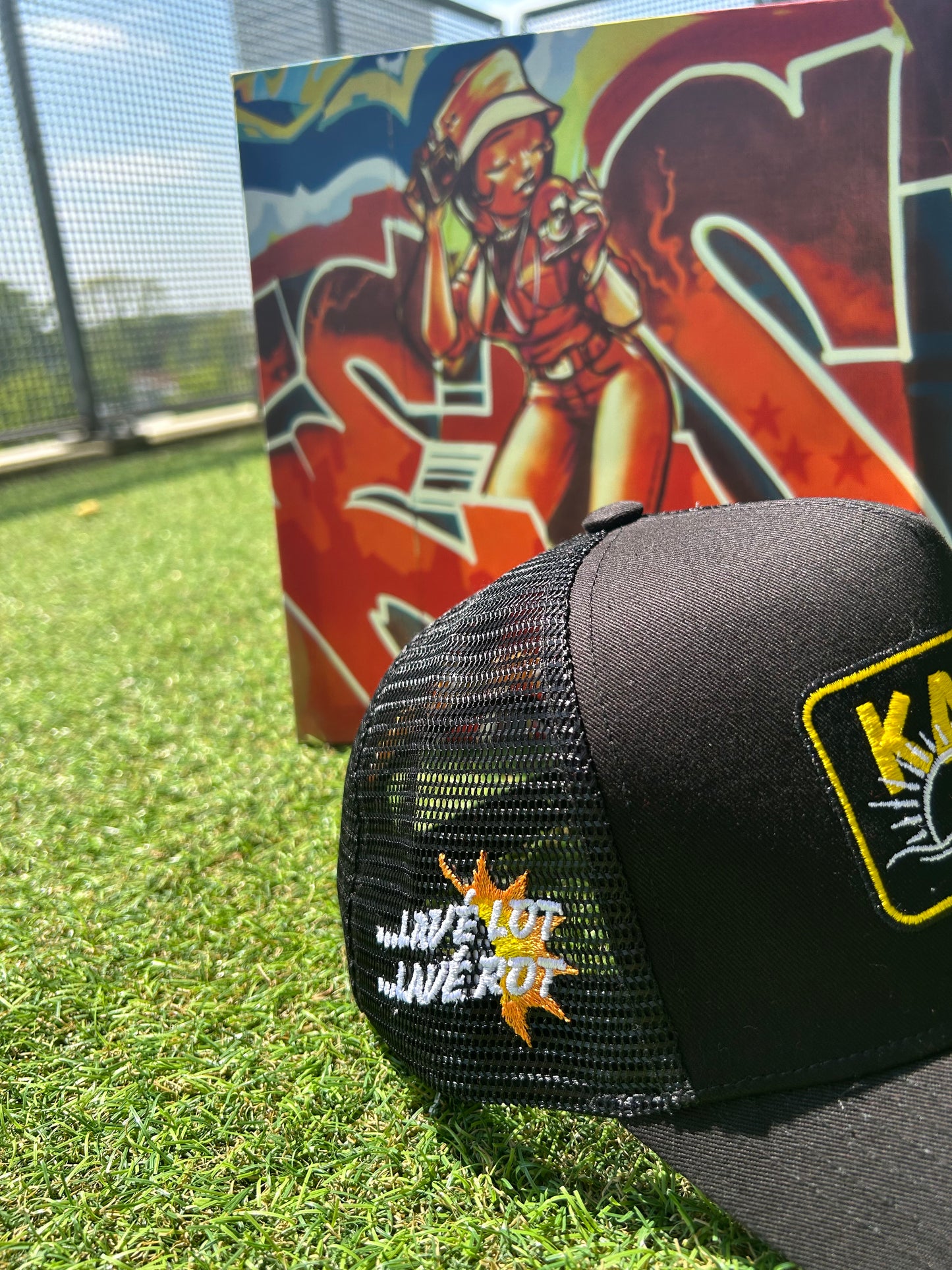 CASQUETTE - TRUCKER - NOIRE
