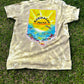 T-shirt Tie & Dye avec design Marron cream - KARIBBEAN PROUD